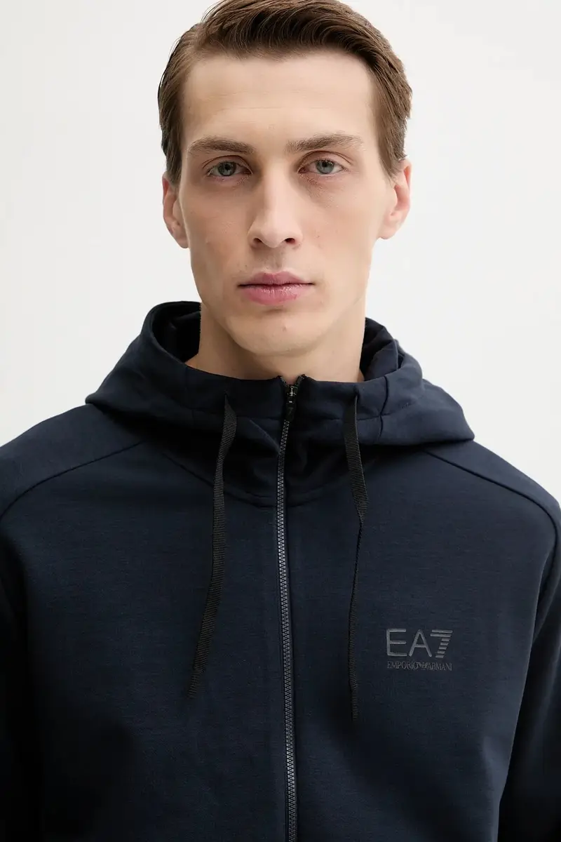 tuta da ginnastica uomo colore blu navy AF12501.7M000665 miniatura 5