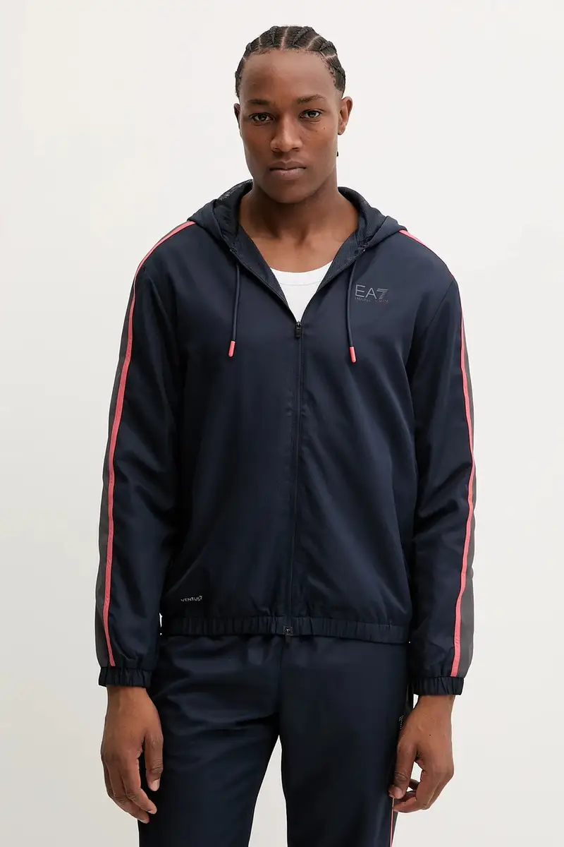 tuta da ginnastica uomo colore blu navy AF16072.7M000643 miniatura 3