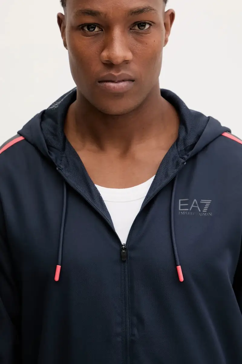 tuta da ginnastica uomo colore blu navy AF16072.7M000643 miniatura 5