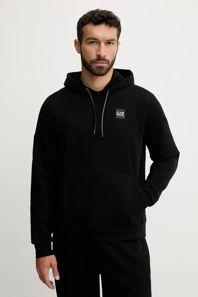 tuta da ginnastica uomo colore nero AF10377-7M000913 miniatura 2