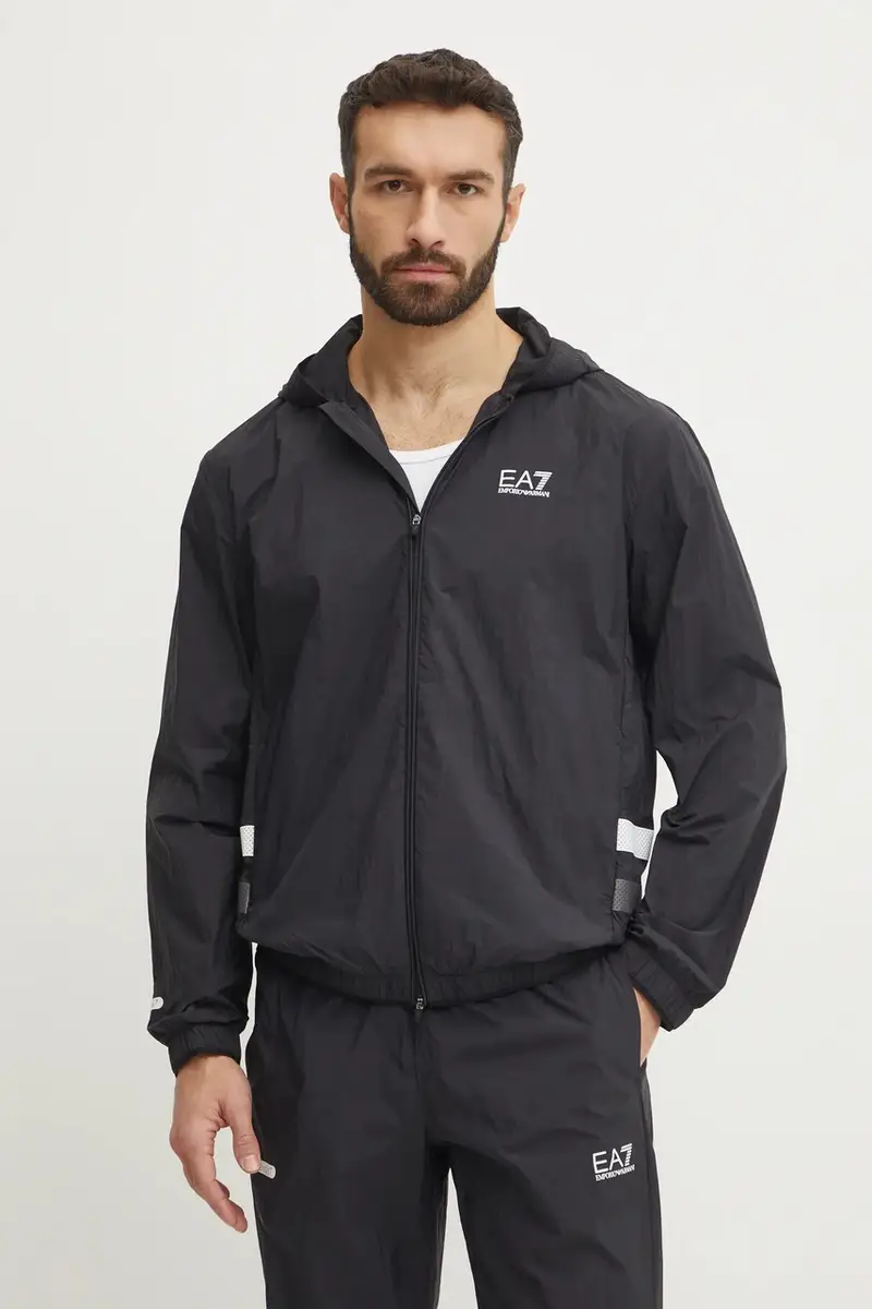 tuta da ginnastica uomo colore nero AF12453.7M000077 miniatura 3