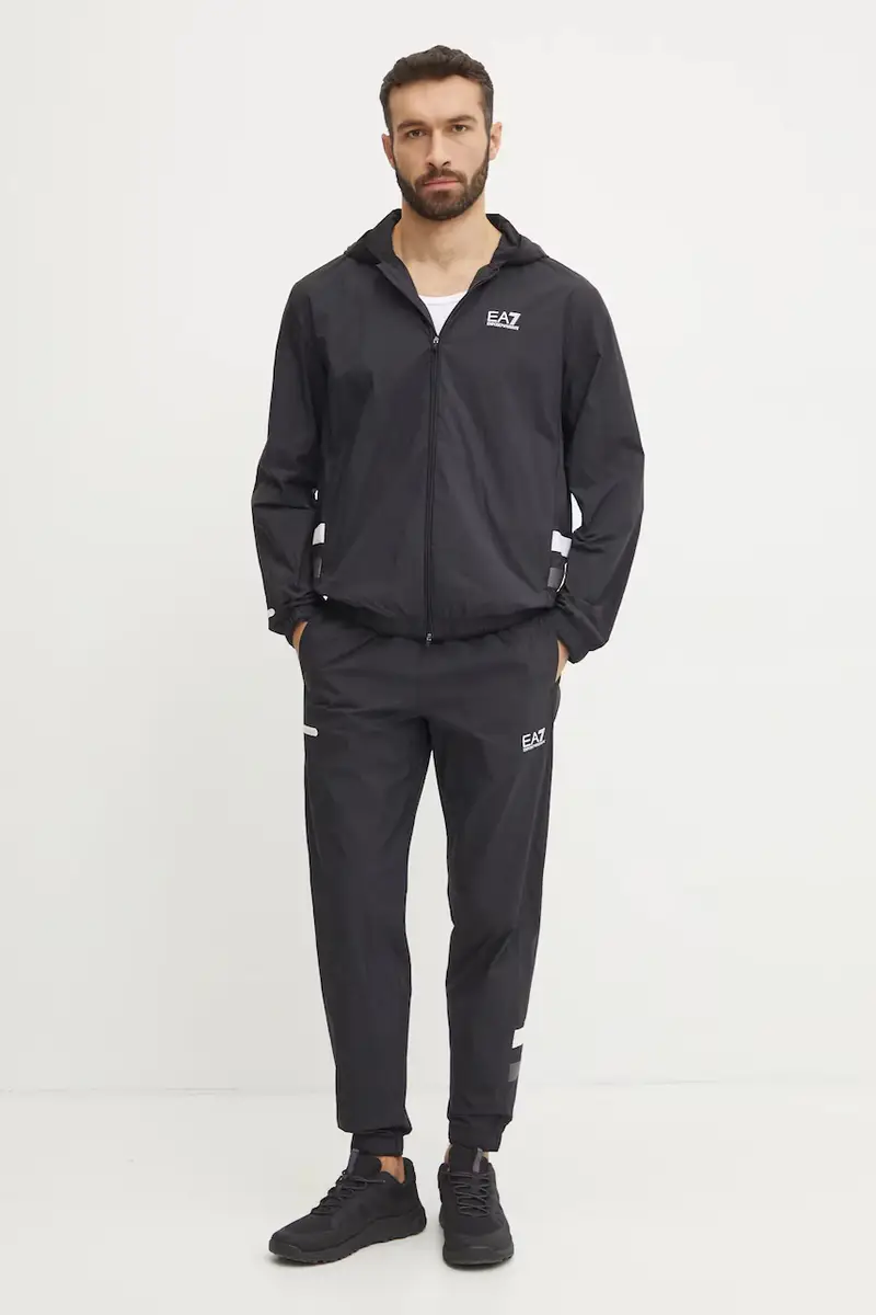 tuta da ginnastica uomo colore nero AF12453.7M000077