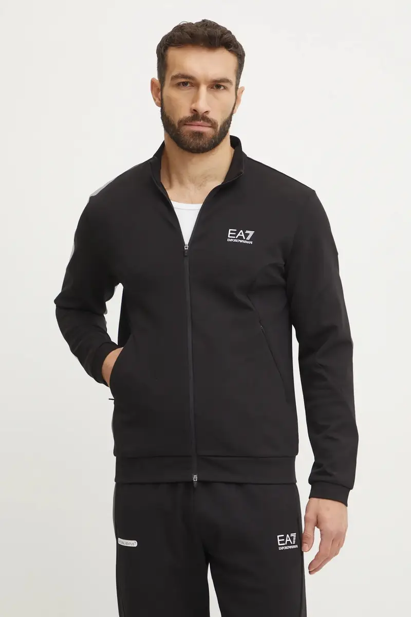 tuta da ginnastica uomo colore nero AF12501.7M000130 miniatura 3