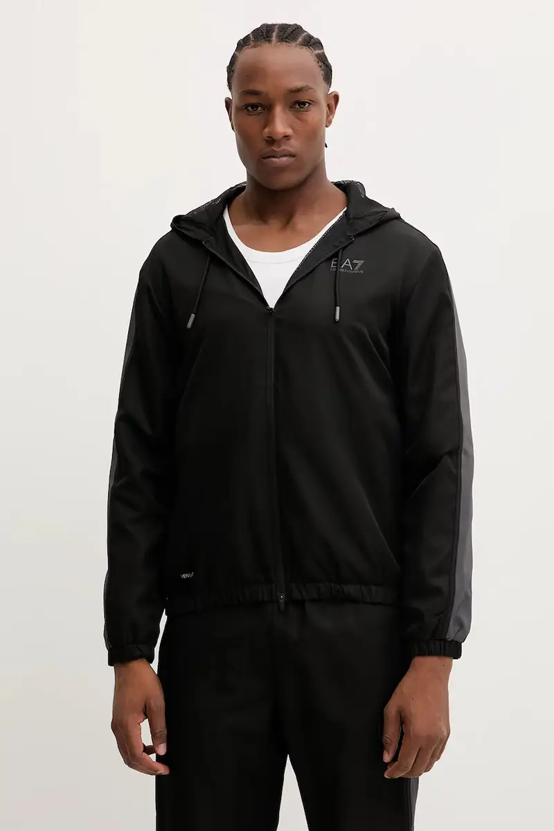 tuta da ginnastica uomo colore nero AF16072.7M000643 miniatura 3