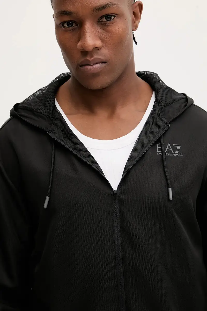 tuta da ginnastica uomo colore nero AF16072.7M000643 miniatura 5