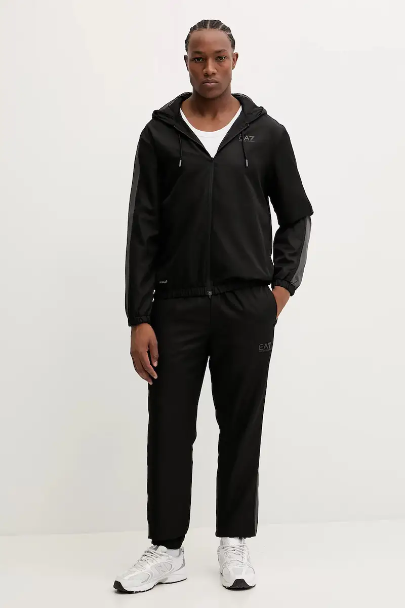 tuta da ginnastica uomo colore nero AF16072.7M000643