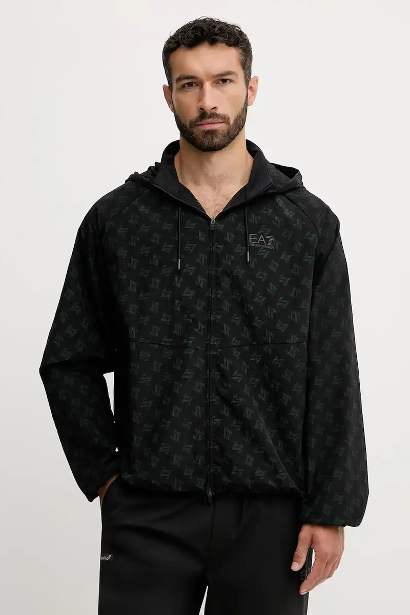 tuta da ginnastica uomo colore nero AF16072.7M000644 miniatura 3