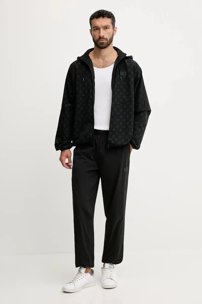 tuta da ginnastica uomo colore nero AF16072.7M000644