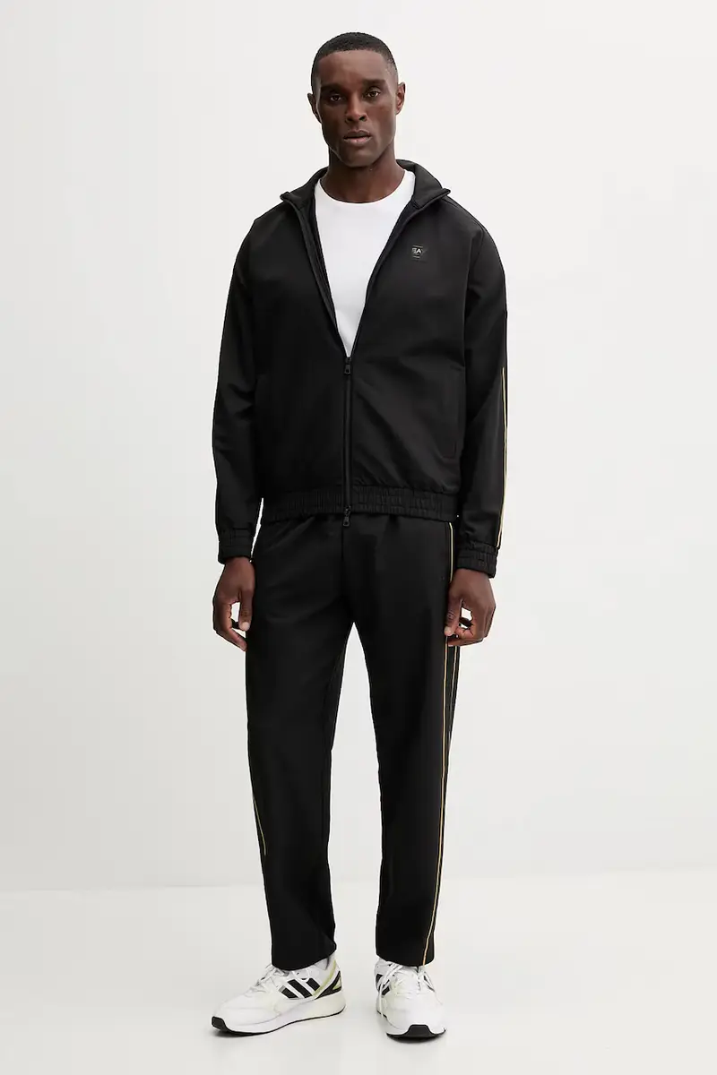 tuta da ginnastica uomo colore nero AF16945.7M000785