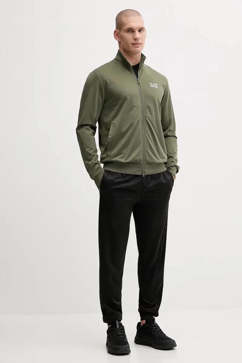 tuta da ginnastica uomo colore nero PJHCZ.8NPV65 Verde