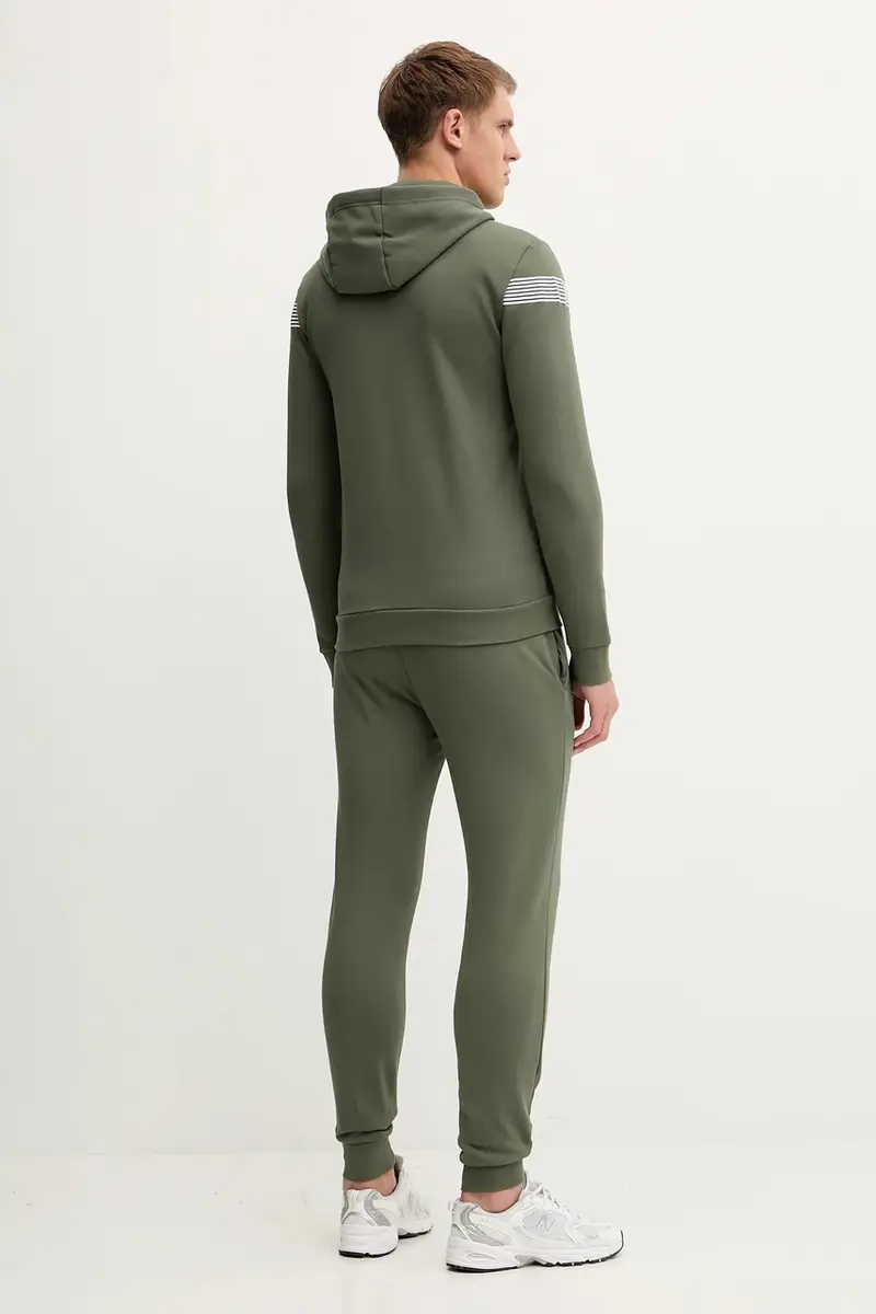 tuta da ginnastica uomo colore verde AF10377-7M000967 miniatura 4