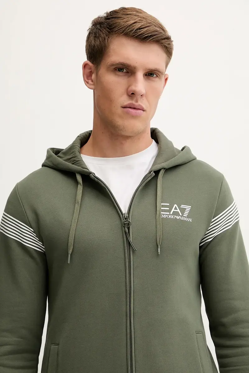 tuta da ginnastica uomo colore verde AF10377-7M000967 miniatura 5