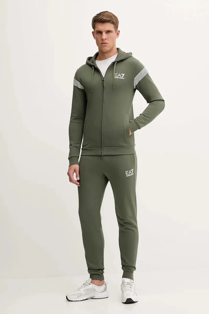 tuta da ginnastica uomo colore verde AF10377-7M000967