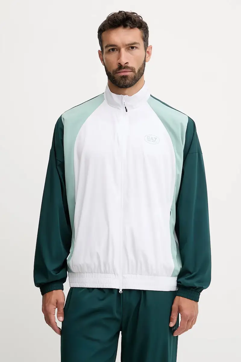 tuta da ginnastica uomo colore verde AF13137.7M000928 miniatura 3