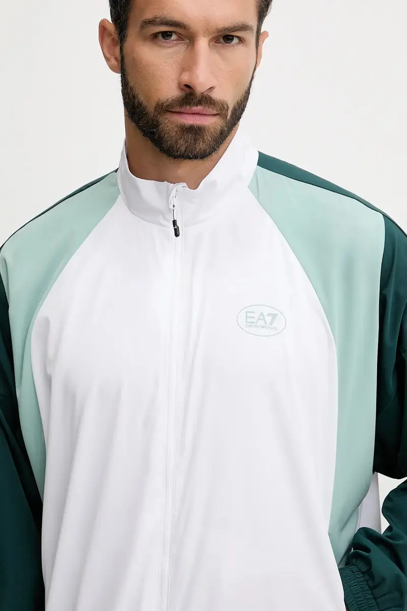 tuta da ginnastica uomo colore verde AF13137.7M000928 miniatura 5