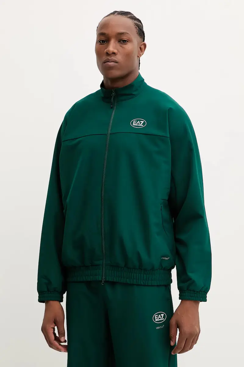 tuta da ginnastica uomo colore verde AF13555.7M000836 miniatura 3