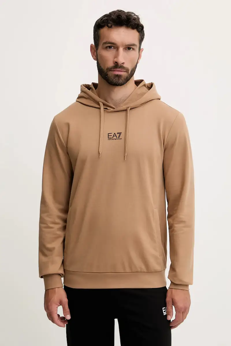 tuta in lana colore blu navy PJVRZ.8NPV64 Marrone miniatura 3