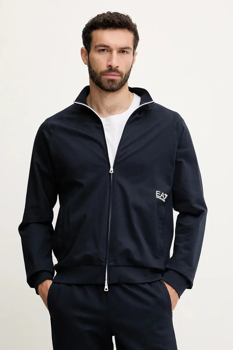 tuta in lana uomo colore blu navy AF12681.7M000206 miniatura 2