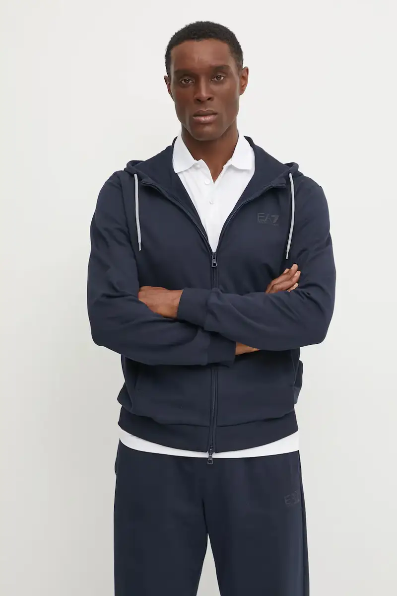 tuta in lana uomo colore blu navy AF13512.7M000236 miniatura 3