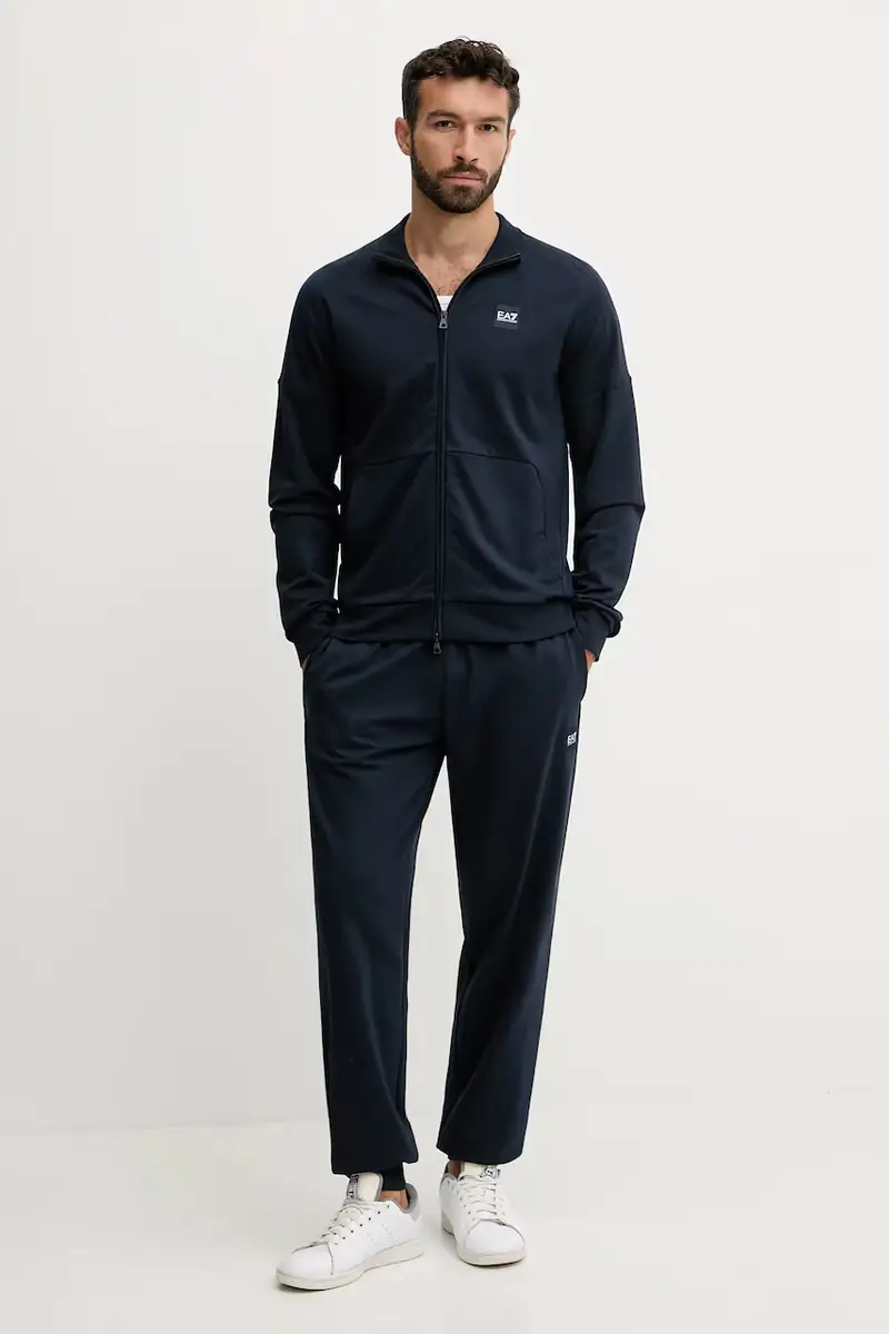 tuta in lana uomo colore blu navy AF13512.7M000907