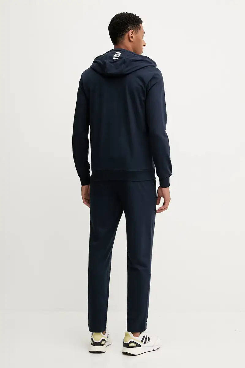 tuta in lana uomo colore blu navy PJVRZ.8NPV62 miniatura 2