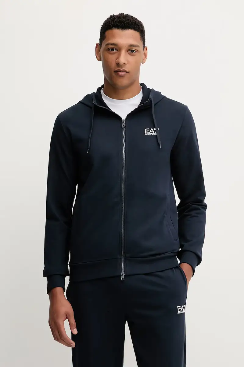 tuta in lana uomo colore blu navy PJVRZ.8NPV62 miniatura 3