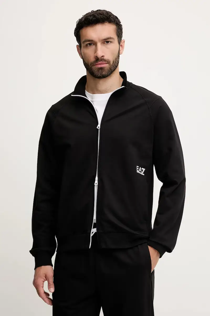 tuta in lana uomo colore nero AF12681.7M000206 miniatura 2