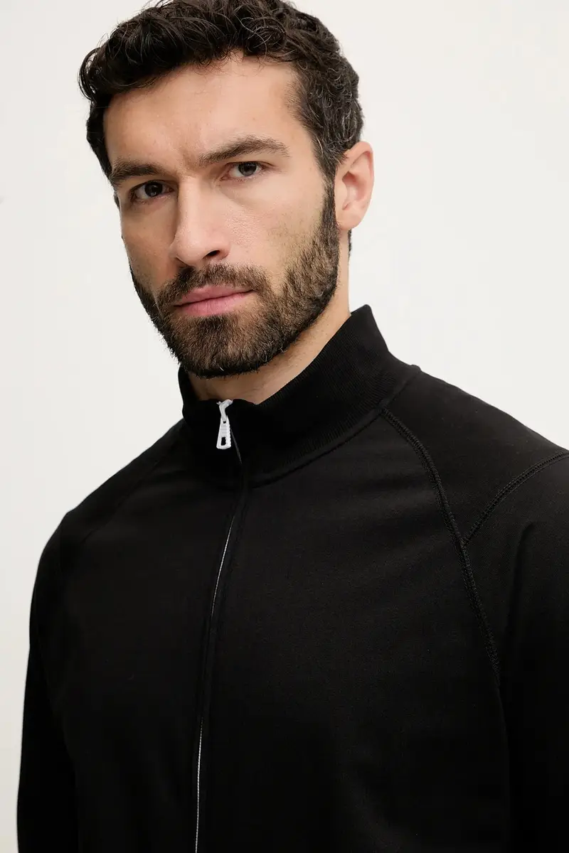 tuta in lana uomo colore nero AF12681.7M000206 miniatura 5