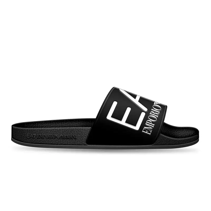 Fascia Big Logo Nero - Ciabatte Mare Uomo EUR 41