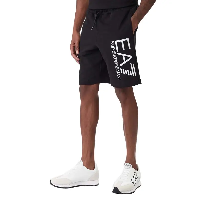 Felpa Con Cappuccio Core Big Logo Nero Uomo L