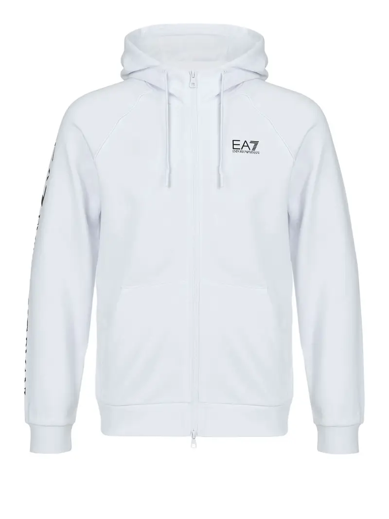 felpa ea7 da uomo - bianco