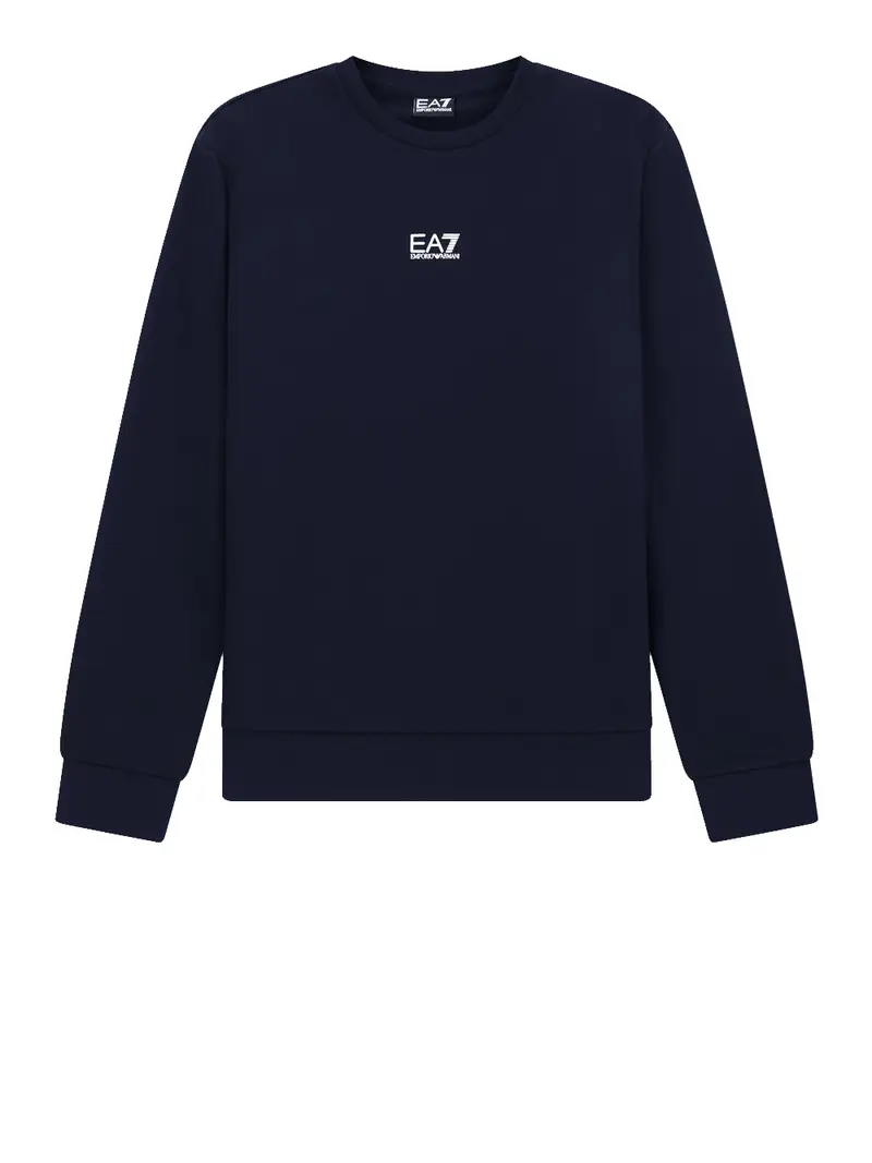 felpa ea7 da uomo - blu