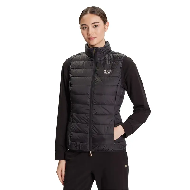 Gilet Sportivo Down Eco Ultra Light Nero Donna L