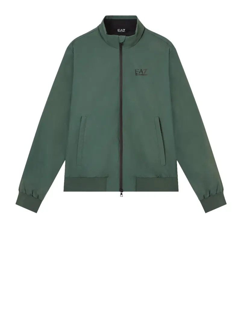 giubbino ea7 da uomo - verde
