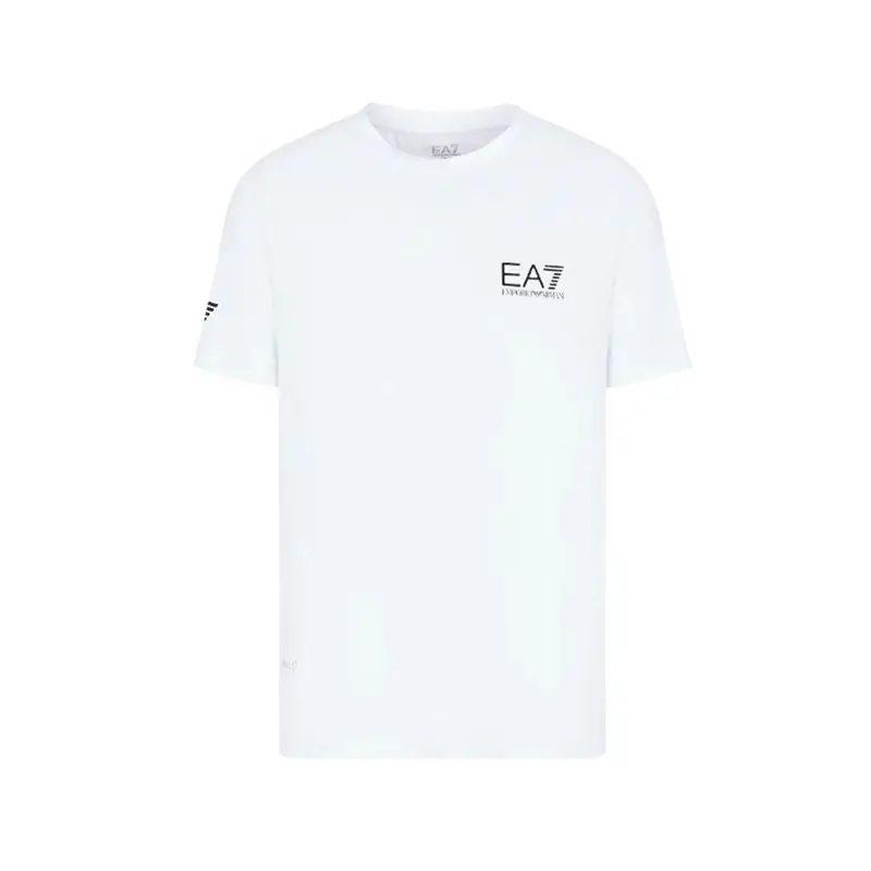 Maglia Tennis Mezza Manica Bianco Uomo L