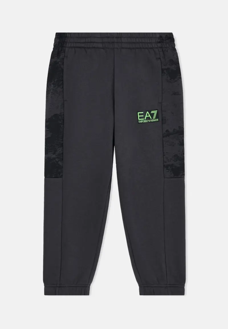 Pantalone sportivo grigio da bambino con logo