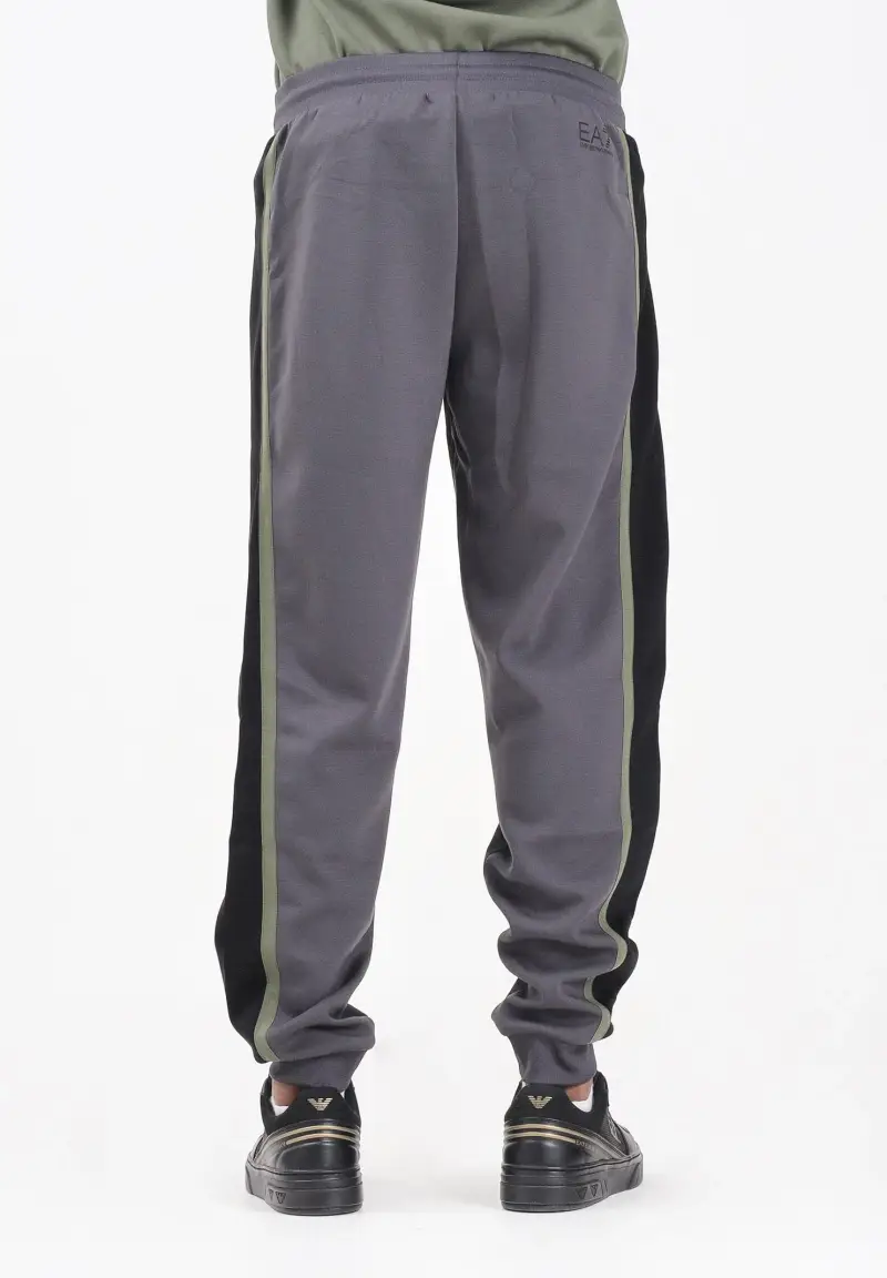 Pantalone sportivo grigio da uomo miniatura 3