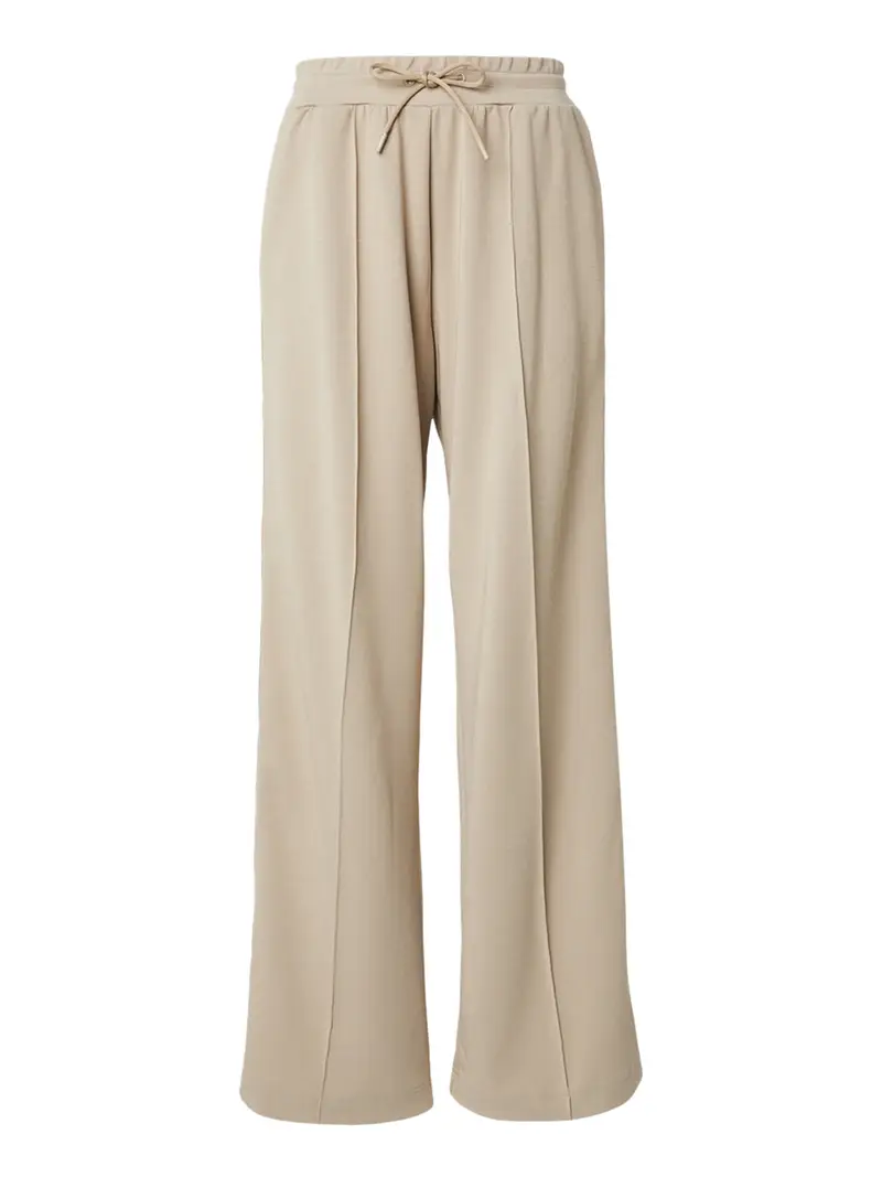 pantalone tuta ea7 da donna - beige