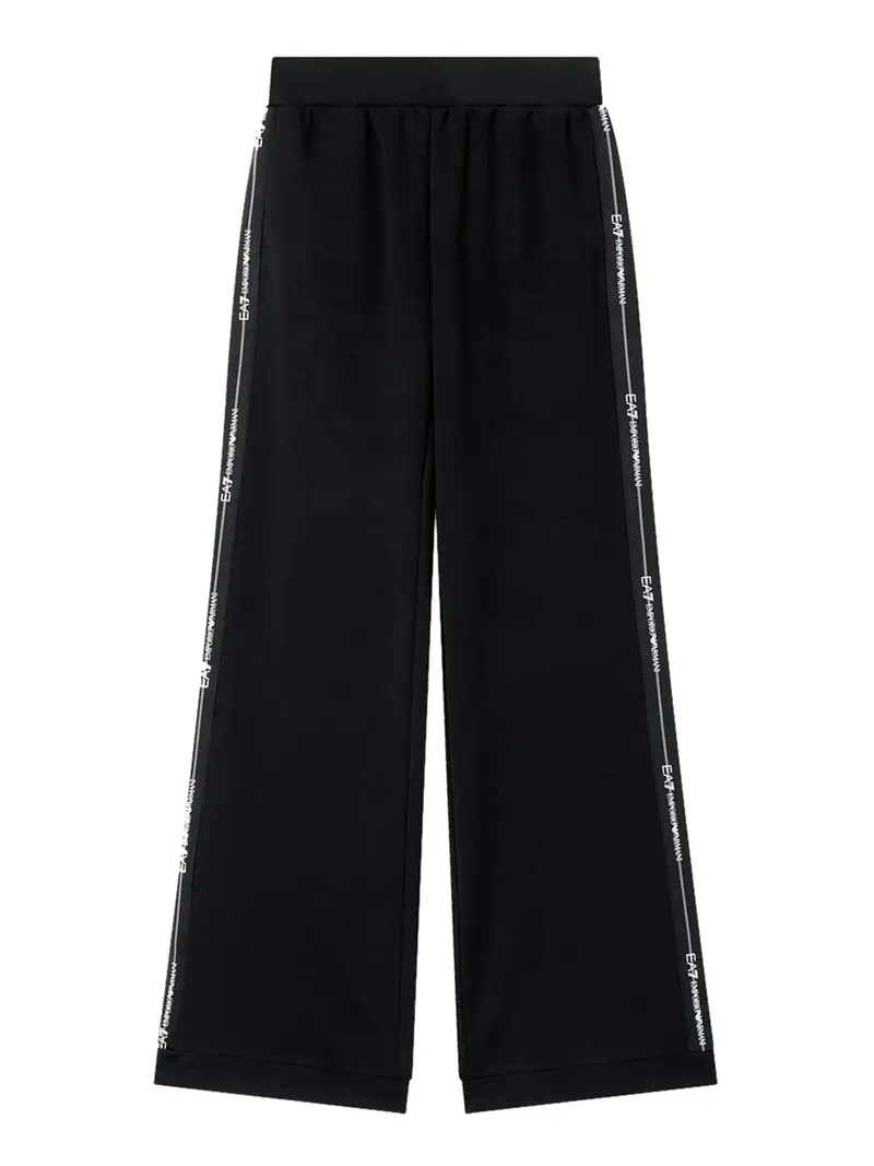 pantalone tuta ea7 da donna - nero