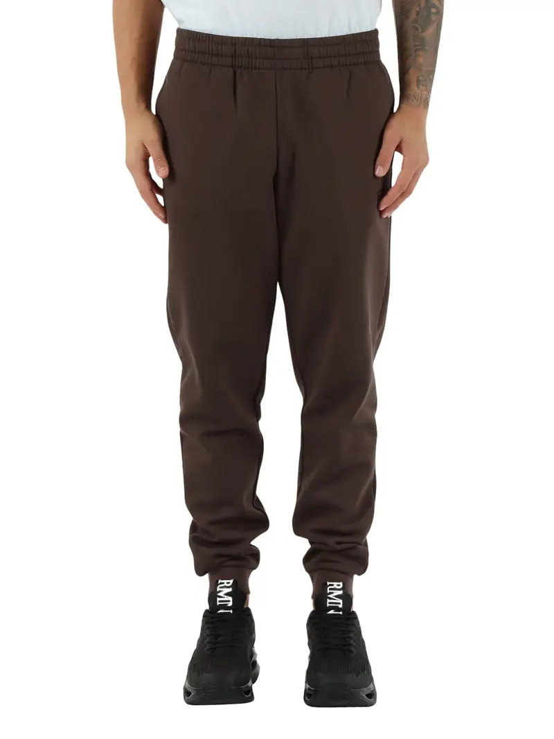 pantalone tuta ea7 da uomo - marrone