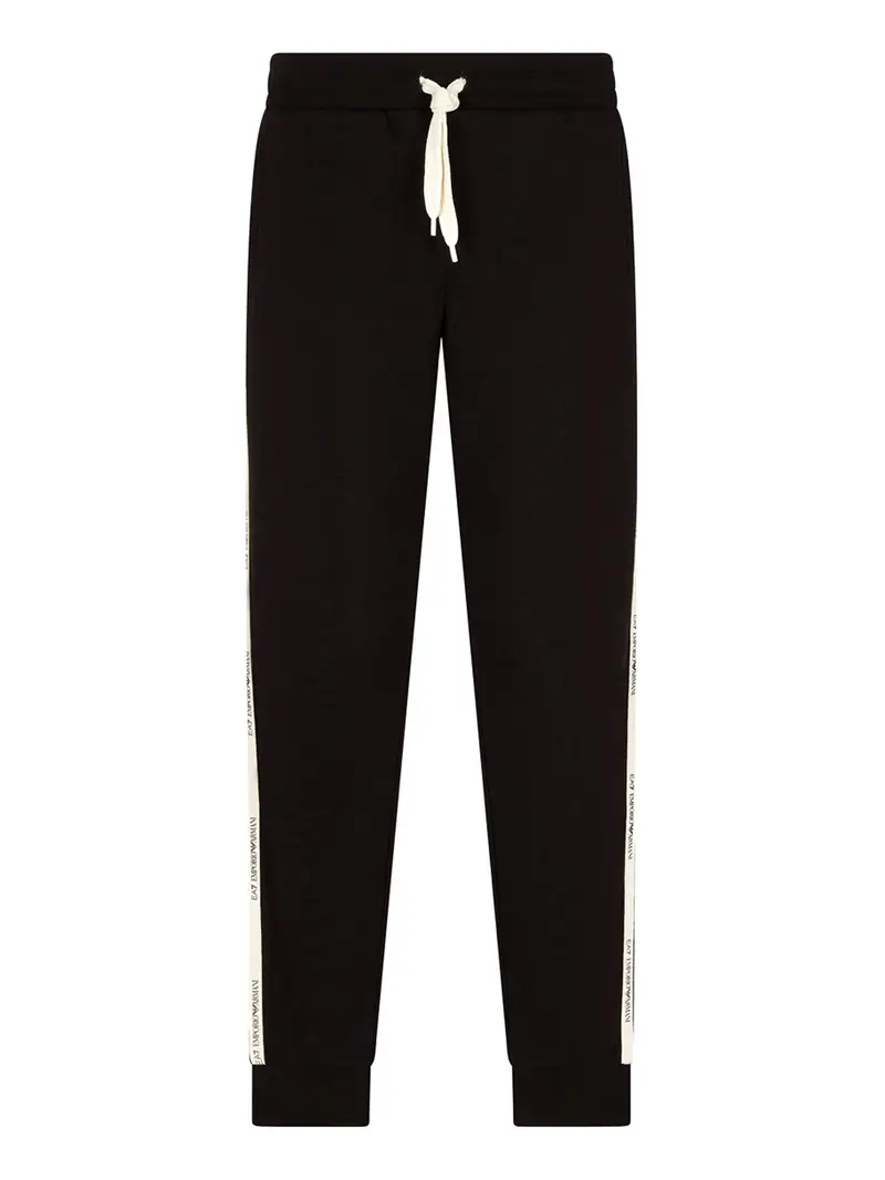 pantalone tuta ea7 da uomo - nero