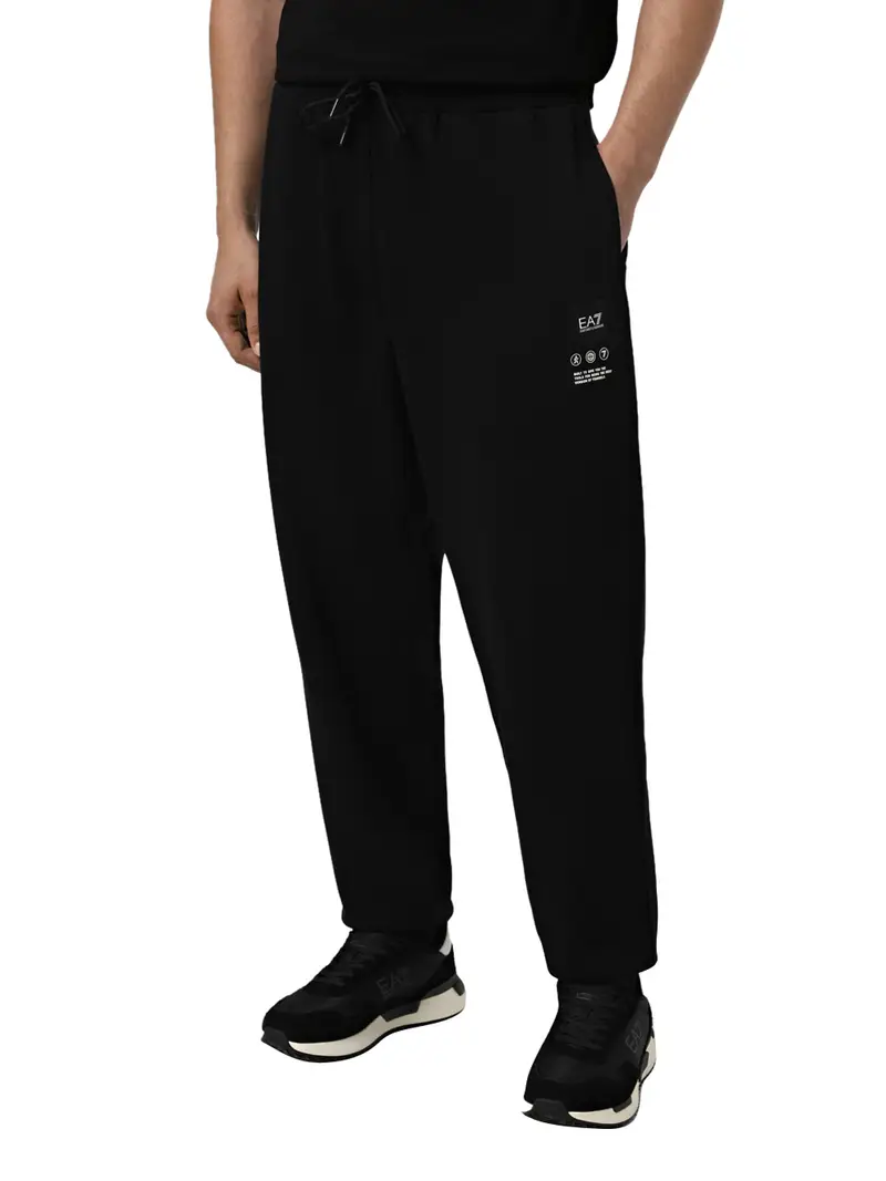 pantalone tuta ea7 da uomo - nero