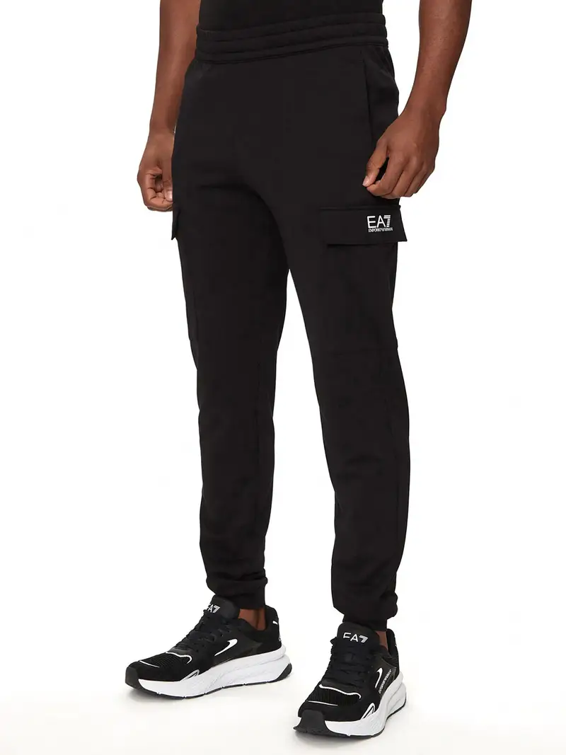 pantalone tuta ea7 da uomo - nero