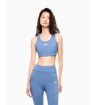 per donna 7W000231_AF12625 Top VIGOR7 W blu (L), Casual, Poliamide