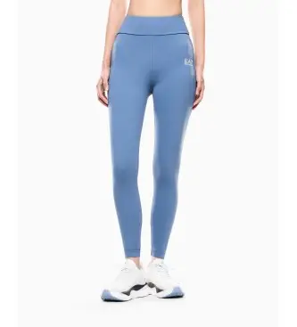 per donna 7W000232_AF12625 Leggings blu Vigor7 (L), Sportivo, Running, Sportswear, Multisport, Poliamide
