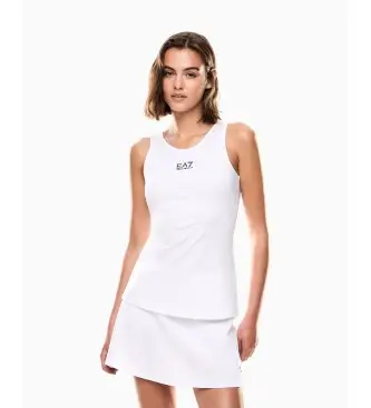 per donna 7W000314_AF14524 Maglietta bianca Top Tennis Pro (L), Bianco, Sportivo, Sportswear, Multisport, Viscosa, Senza maniche / cing