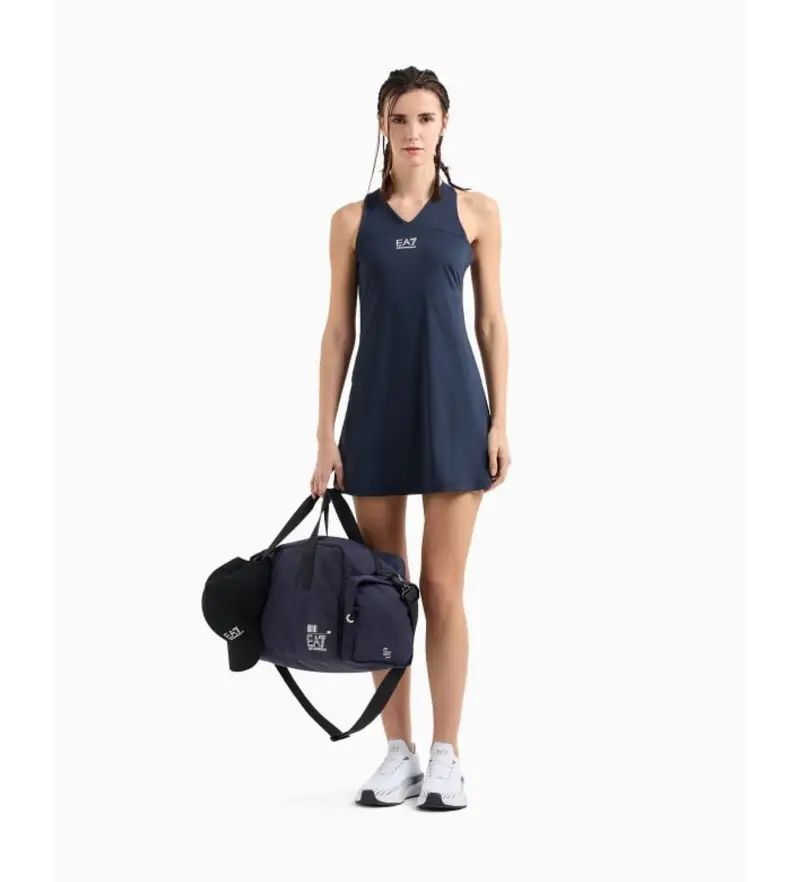 per donna 7W000317_AF12509 Abito Tennis Pro in tessuto tecnico blu Ventus7 (XS), Sportivo, Tennis / Paddle tennis, Multisport, Polieste