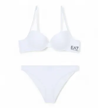 per donna 7W000320_AF20663 Costume da bagno bikini bianco per sport acquatici (M), Sportivo, Beachwear, Poliamide