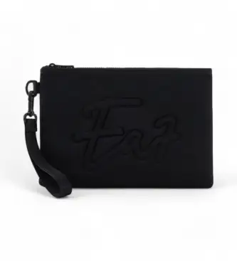 per donna 7W000363_AF13725 Borsa a mano in neoprene nero (OSFA), Casual, Poliamide