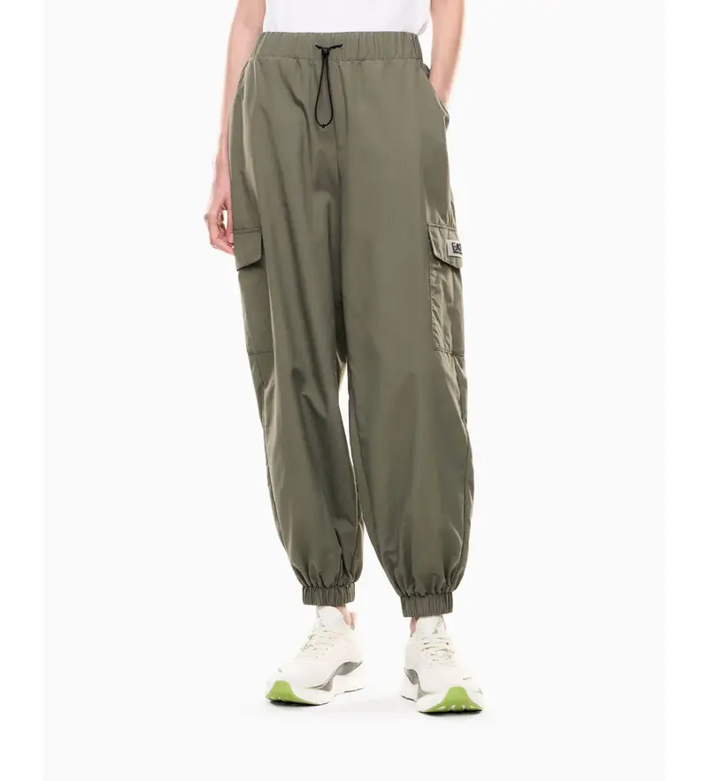 Ea7 Pantaloni cargo Donna Verde 3741969